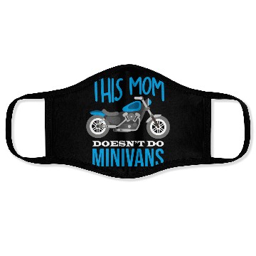 Discover This Mom Doesen t Do Minivans Funny Biker Face Masks