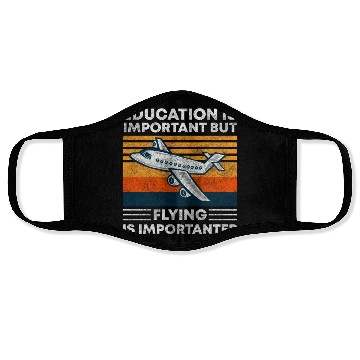Discover Flying Airfield Flight School Face Masks