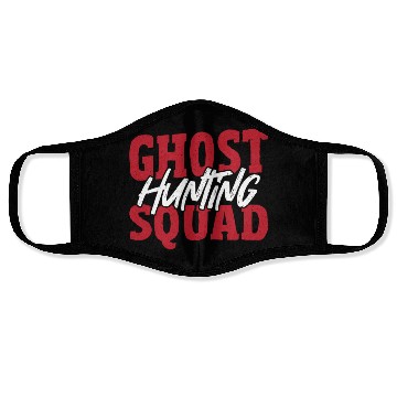 Discover Ghost Hunting Squad Ghost Hunter Face Masks