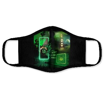 Discover Neon Green Aesthetic Face Masks