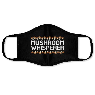 Discover Mushroom Cultivation Farmer Face Masks