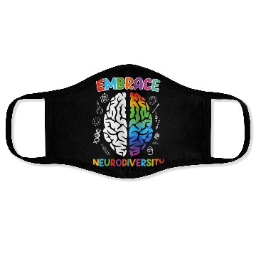 Discover Autism Embrace Neurodiversity Autistics Face Masks