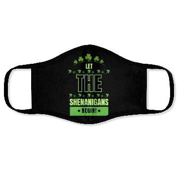 Discover Let The Shenanigans Begin Face Masks