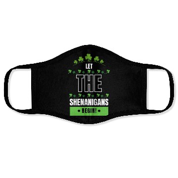 Discover Let The Shenanigans Begin Face Masks