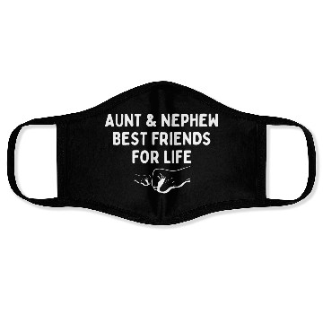 Discover Aunt Nephew Best Friends For Life Face Masks