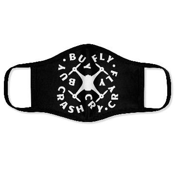 Discover Drone Flying Pilot Buy Fly Crash Cry Camera FPV Face Masks