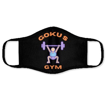 Discover Goku S Gym Face Masks