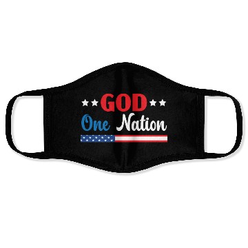 Discover Patriotic America USA Flag 4th Of July American Face Masks