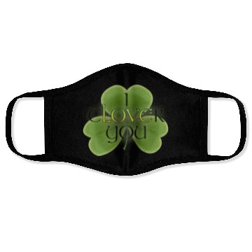Discover I Clover You Face Masks