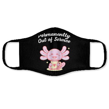 Discover Permanently Out of Service Introvert Nerd Antisoci Face Masks