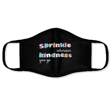 Discover Sprinkle Kindness Face Masks