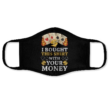 Discover Cards Gamble Poker Face Game Face Masks