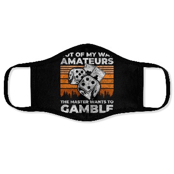 Discover Casino Poker Face Masks