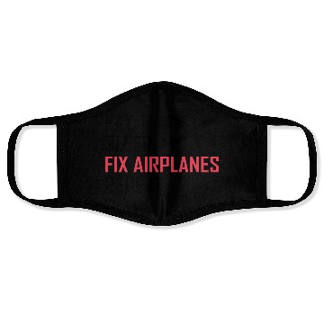 Discover Aircraft mechanic Face Masks