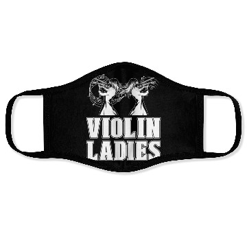 Discover Violin Violinist Ladies Face Masks