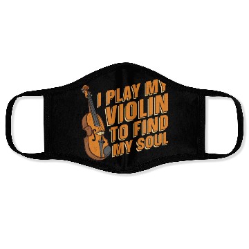 Discover Violin Violinist Humor Face Masks