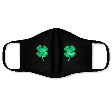 Discover Shamrock Boobs Tie Dye Irish Boobies St Patricks Face Masks