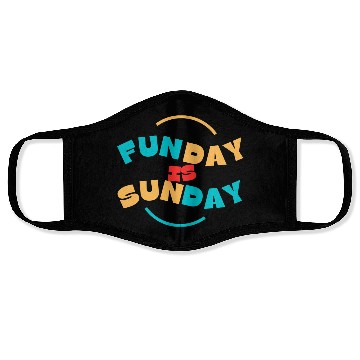 Discover Sunday Funday Face Masks