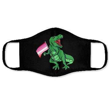 Discover Lesbian T-Rex Face Masks