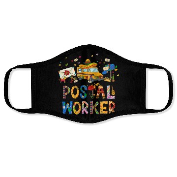 Discover Cinco de Mayo Postal Worker Face Masks Nacho Average