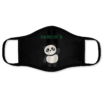 Discover Panda St Patricks Day Face Masks