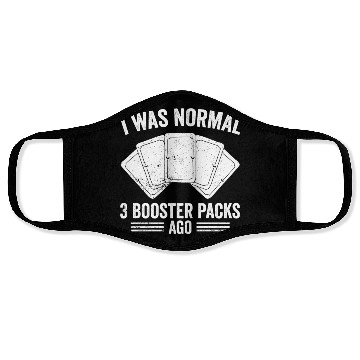 Discover Funny Trading Card Game TCG Face Masks