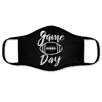 Discover Game Day - Football - Throwback Design - Classic Face Masks