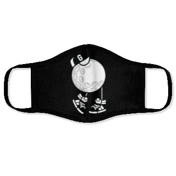 Discover Cool Golfer Golf Face Masks