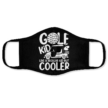 Discover Golf Kid Like A Regular Kid But Cooler Face Masks