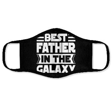Discover Best Father in The Galaxy Cool Face Masks