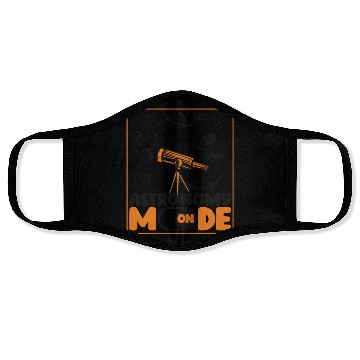 Discover Astronomy Mode On Cosmologist Astrophysicist Face Masks