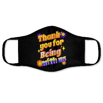 Discover Thank you removebg preview 1 Face Masks