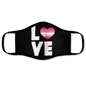 Discover Lesbian Love Face Masks