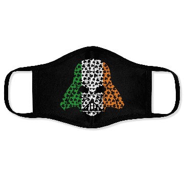 Discover Darth Vader Saint Patricks Day Face Masks
