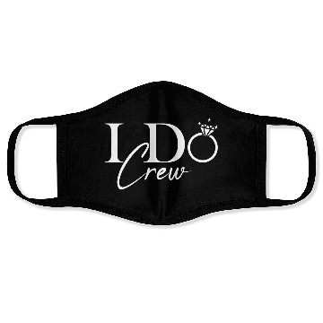 Discover I Do Crew Bride bachelorette party Face Masks