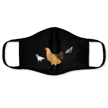Discover I Don't Have Ducks Or A Row, I Have Chickens 3 Face Masks