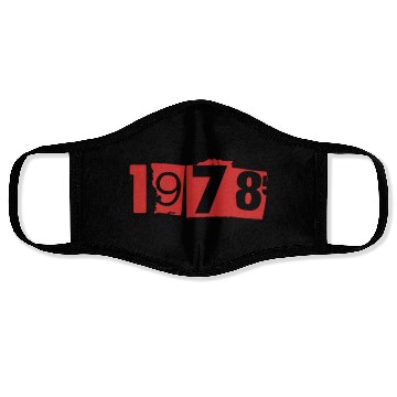 Discover 1978 Face Masks