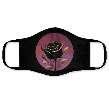 Discover Black Rose Face Masks