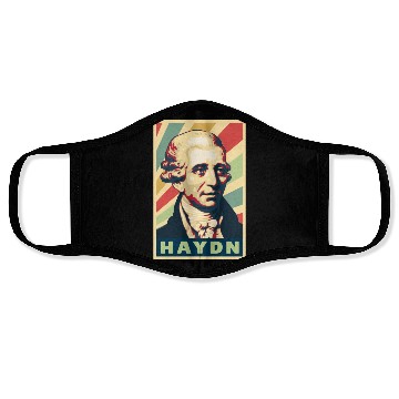 Discover Joseph Haydn Vintage Colors Face Masks