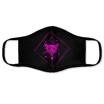 Discover Purple cat Face Masks