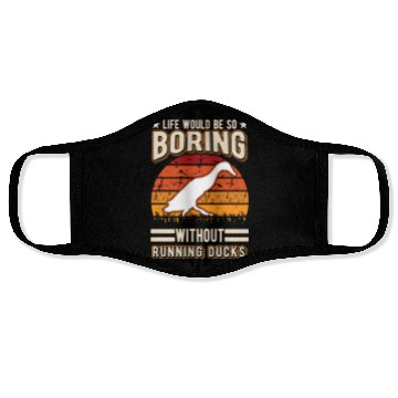 Discover Indian Runner Gift Running Duck Face Masks