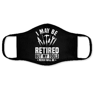 Discover Great Retired Handyman Tools Lover Face Masks
