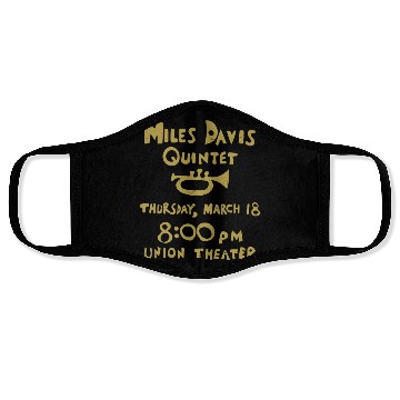 Discover Miles Davis Quintet Face Masks