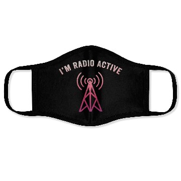 Discover I'm Radio Active Face Masks