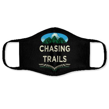 Discover Chasing Trails Hiking Mountain Hiker Summit Wildli Face Masks