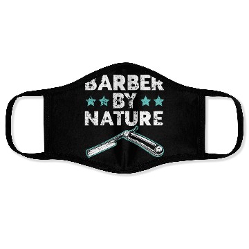 Discover Barber By Nature Haircut Barbershop Hairstylist Face Masks