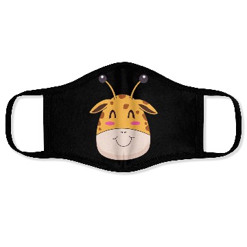 Discover Cute Giraffe Design Face Masks
