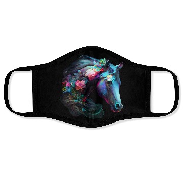 Discover Irridecent Horse Face Masks