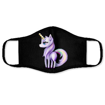 Discover Pretty Unicorn Face Masks