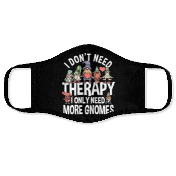 Discover Gnomes Lover Gift Face Masks